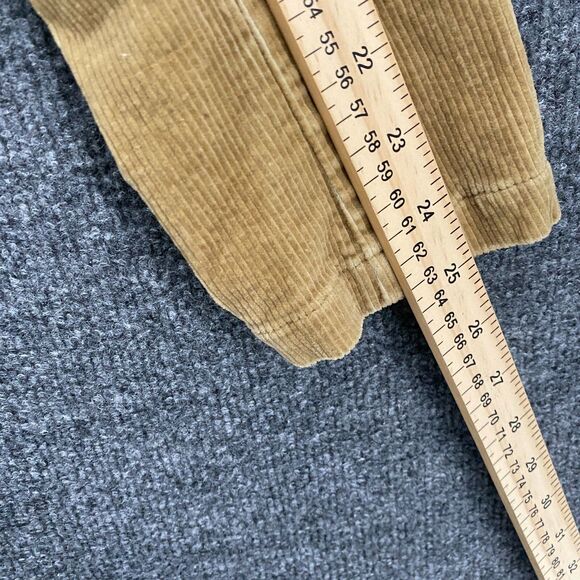 American Eagle Corduroy Jacket Womens M Tan Button Up Vintage 90s Western Barn - Picture 12 of 12